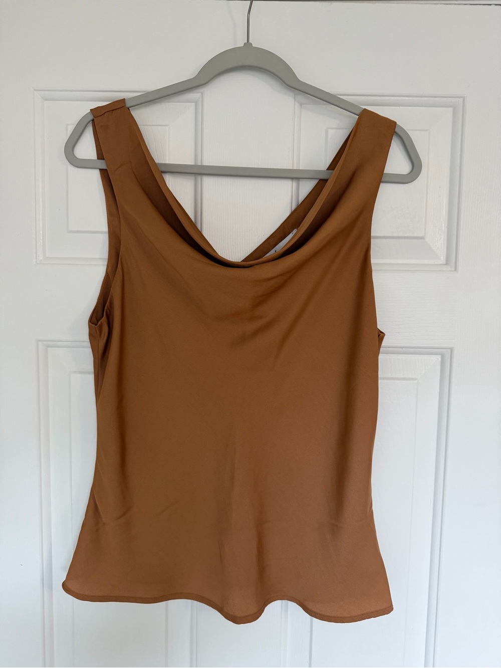 Petal & Pup Rust-Brown Cowl Neck Camisole